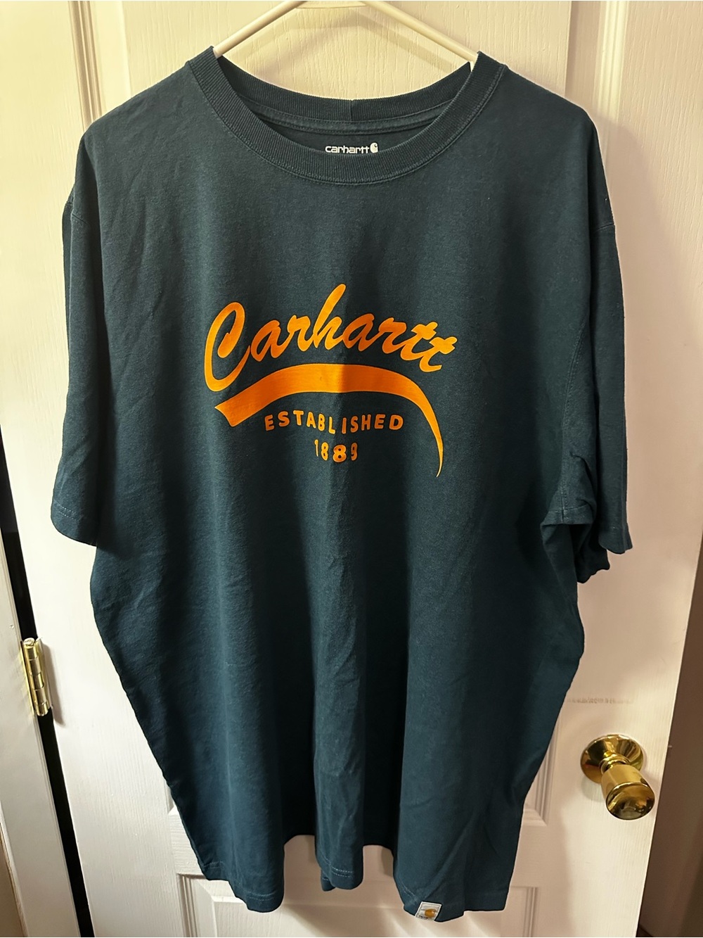 Carhartt Short Sleeve Crew T-Shirt in Teal